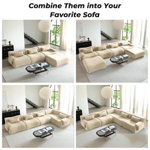 EU Convertible Corduroy Sponge Fabric <b>Bed</b> <b>Small</b>-Space Solution for Apartment Vacuum Roll Compression for Living Room - Product Image 3