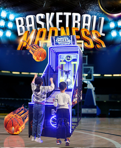 Máquina de Juego de Baloncesto Arcade para Parque de Diversiones Interior, Videojuego Arcade Electrónico en Venta - Product Image 5