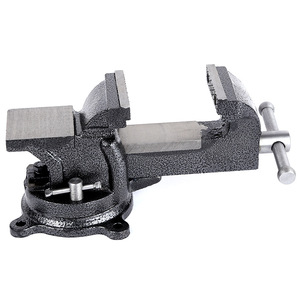 Étau d'atelier en acier sur mesure de 75 mm, réglable à 3 pouces avec enclume, base pivotante rotative à 360 degrés - Product Image 4