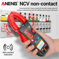 ANENG CM81 Digital Clamp Meter AC/DC Arus Tegangan NCV Kapasitansi Hz Resistansi Multimeter Profesional