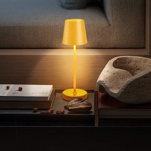 Sang Trọng Đèn Bàn Có Thể Sạc Lại Điều Khiển Cảm Ứng Thay Đổi Độ Sáng <span class=keywords><strong>LED</strong></span> Ánh Sáng Nấm Nhôm Đèn Đọc Sách Cho Trang Trí Nội Thất Phòng Ngủ Đầu Giường - Product Image 2
