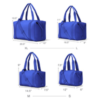 Sac de voyage en néoprène personnalisé de haute qualité unisexe nouveau Sport fourre-tout grande capacité sac de sport fermeture éclair conception étanche
