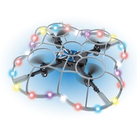 Mini drone RC 4DRC V67 à assembler soi-même, lanceur manuel, pour enfants, cadeau STEM, quadricoptère avec maintien d'altitude, jouet de voltige 3D
