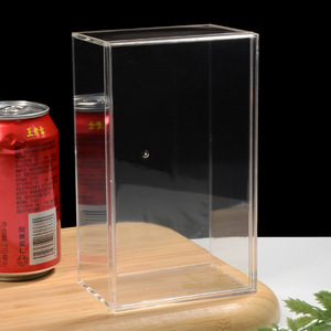 Contenedor de Plástico Transparente Rectangular, Grado Alimenticio, Caja de Almacenamiento Gruesa con Tapa para Dulces, Regalos, Coleccionables, Exhibición - Product Image 5