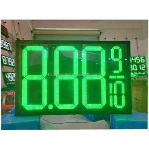 石油价格显示器天然气价格标志发光二极管数字招牌天然气价格发光二极管显示器
