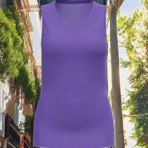 Summer Solid Breathable <b>Woolen</b> Crop Tank <b>Tops</b> Women Hip Hop Spaghetti Strap Camisole Crochet Knit Vest Front Logo - Product Image 2