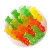 Bonbons gélifiés moelleux en forme d'ours, bonbons gélifiés personnalisés en forme d'ours, bonbons gélifiés acidulés