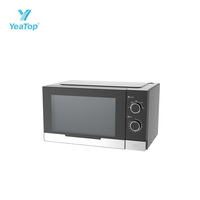 Four à micro-ondes multifonctionnel 23L avec grille de cuisson et programmes de cuisson prédéfinis, appareil de cuisine domestique professionnel personnalisé