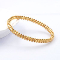 Brazalete de Joyería de Diseño Inspirado en el Lujo, Brazalete de Acero Inoxidable, Brazalete de Acero Inoxidable para Mujer