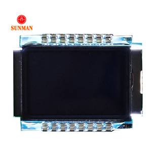 Display LCD a Segmenti Trasmissivi <span class=keywords><strong>Negativi</strong></span> XMCU SML04197 VA, 4 Cifre, 19 Icone, Retroilluminazione Bianca, Pin in Metallo, Visualizzazione Ore 6 - Product Image 2