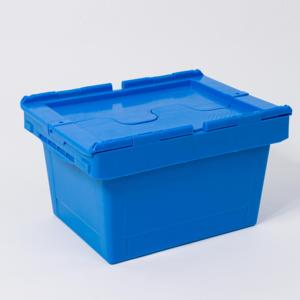 Bán buôn lưu trữ bin với nắp đậy nestable PP hộp nhựa gồ ghề lưu trữ container <span class=keywords><strong>Stackable</strong></span> Thùng nhựa - Product Image 4