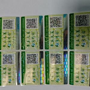 สติกเกอร์กาวฉีกได้แบบกำหนดเองสำหรับกล่อง PET สีต่างๆ พร้อมซีลป้องกันการปลอมแปลงสำหรับฉลากบรรจุภัณฑ์ผลไม้ ขายส่ง - Product Image 5