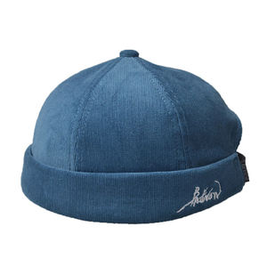High Quality Dad <b>Cap</b> Private Label Corduroy Stripe <b>Cap</b> Hat <b>Brimless</b> Baseball <b>Caps</b> - Product Image 5