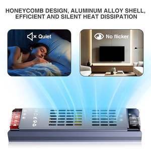 Trasformatore LED 200W Alimentatore DC 24V AC 220-240V Dimmerabile Triac per Faretto in Alluminio IP20 190X59X29mm - Product Image 3