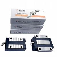 Glissière linéaire PMI MSR25E MSR30E MSR35E MSR45E, glissière linéaire à roulement à faible bruit et haute précision pour machines de fraisage