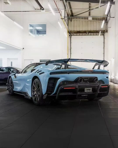 Kit carrosserie en fibre de carbone sèche de haute qualité pour <span class=keywords><strong>Ferrari</strong></span> SF90, amélioration SF90 XX : Pare-chocs, jupes latérales, diffuseur arrière, lèvre avant - Product Image 4