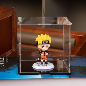 Acrylic vuông búp bê hiển thị trường hợp hiện đại tùy chỉnh thiết kế cho & chống bụi cho màn hình nâng cao - Product Image 3