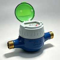 Factory Price R315 Digital Volumetric Brass Water Meter DN15 (1/2") Cold Water Meter | IP68 | OEM Customizable Horizontal