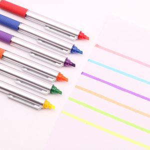 Multi-color Double-Headed Plastic <b>Pen</b> With One Fluorescent and One Ballpoint <b>Pen</b> Printing Custom Logo Manufactures Promotional - Product Image 2