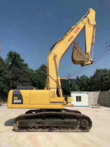 Excavadora original Komastu pc200 usada en buen estado, excavadora de orugas de segunda mano, excavadora de orugas de 20 toneladas a la venta - Product Image 2