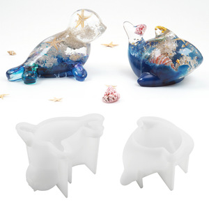 14470 DY iliilicono nimarine Nimal 3D olphin Old para Resin rarafting, andle - Product Image 1