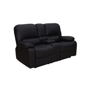 Silla seccional MEIMIN, sofá multifunción, conjunto de sofá seccional reclinable de cuero, sofá reclinable para cine en casa