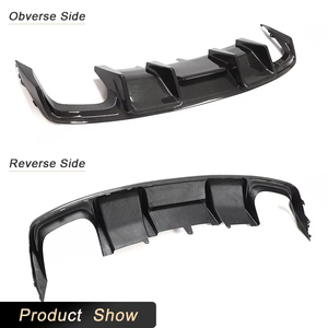 Sline S4 <span class=keywords><strong>A4</strong></span>รถยนต์สไตล์ KB คาร์บอนไฟเบอร์กันชนหลังขอบล่างสำหรับ Audi S4 <span class=keywords><strong>A4</strong></span> B8.5 2013 2014 2015 <span class=keywords><strong>2016</strong></span> - Product Image 6