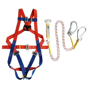 New standard five-point safety <b>belt</b> full-body safety <b>belt</b> anti-fall safety <b>belt</b> for aerial <b>work</b> European-style buffer hook - Product Image 5