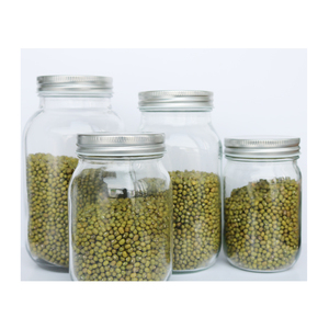 JM Bestselling Wholesale Price Available Different Sizes Glass Mason Jars with Lid