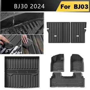 Pour BJ30 2024 Tapis de sol toutes saisons, couvre-tapis imperméable, protection automobile, accessoires de tapis de voiture pour l'intérieur - Product Image 1