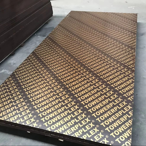 Coffrage en béton <span class=keywords><strong>Film</strong></span> noir face Australie Standard feuille 17mm 4x8 coffrage forme travail F17 Construction contreplaqué - Product Image 1