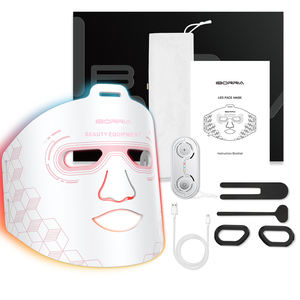 Flexible LED-Gesichts maske Silikon Gesichts-LED-Lichter Gesichts maske Profession elle Silikon Bunte LED-Gesichts maske Lichttherapie Schönheit - Product Image 1