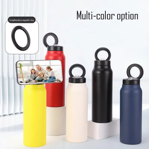 Support magnétique pour téléphone, bouteille d'eau, thermos isotherme en acier inoxydable 304 pour la salle de sport, la course à pied et les sports de plein air - Product Image 5