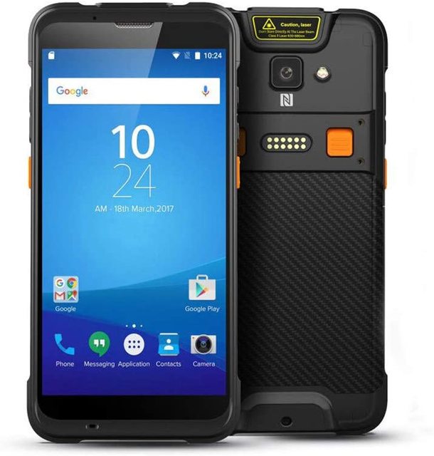 C66 Rugged Enterprise Mobile Computer Android Barcode Scanner, 5.5" Touch Screen Handheld Data Terminal with Wi-Fi 6 & 4G LTE