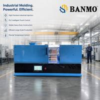 Máquina de Moldeo por Inyección Horizontal de Escritorio BANMO, Mini Moldeadora de Plástico para Piezas de Precisión, Prototipado de Laboratorio, Unidad Controlada por PLC