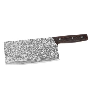 Damascus steel 7Cr17 dual-purpose cleaver/slicer/<b>bone</b> cleaver/slicer/<b>bone</b> cutter/stainless steel <b>knife</b> - Product Image 5