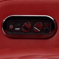 Système Home Cinéma Quatre Places, Canapé de Cinéma Moderne en Cuir Véritable de Luxe Italien, Fauteuil Inclinable Électrique, Structure en Bois, Personnalisation Haut de Gamme