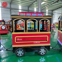 Train électrique touristique sans rails LIMEIQI, personnalisé pour les parcs d'attractions, à vendre