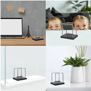 QLKUNLA Wholesale Newton Pendulum Office Decor Newton Cradle Balance Balls