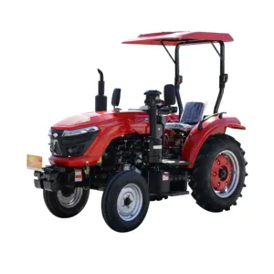 Tractor serie TE de alta calidad 50hp/60hp/70hp Tractor de rueda agrícola de versatilidad con accesorios
