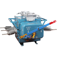FZW28-12 (F) 12kV 50Hz Interrupteur de coupure de charge extérieur sous vide isolé au SF6 630A Contrôleur FTU intelligent monté sur poteau