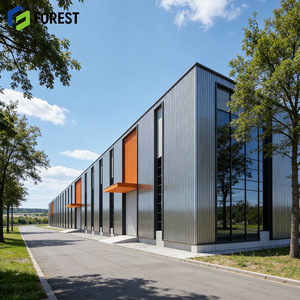 Almacén Logístico de Acero Prefabricado para Distribución Estratégica con Sistema de Rociadores Contra Incendios, Compatible con Fábrica con Certificación ISO9001 - Product Image 1