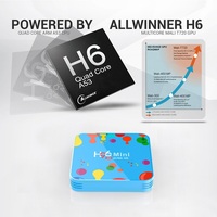 Decodificador de TV Android 9.0 al por Mayor de Fábrica, Nuevo para IPTV H96 Mini HD 6K 4GB 128GB Gran Memoria Procesador de Cuatro Núcleos
