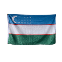 Drapeau du Hazaristan promotionnel 3x5 pieds 100% polyester Impression numérique double face Drapeau du Hazaristan personnalisé