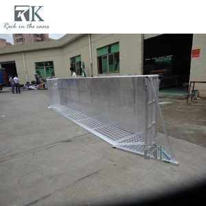 High Quality Aluminum Crowd Control Barrier Durable Barrier Crowd Outdoor Music Festivals Security <b>Fence</b> Barrier - Product Image 6