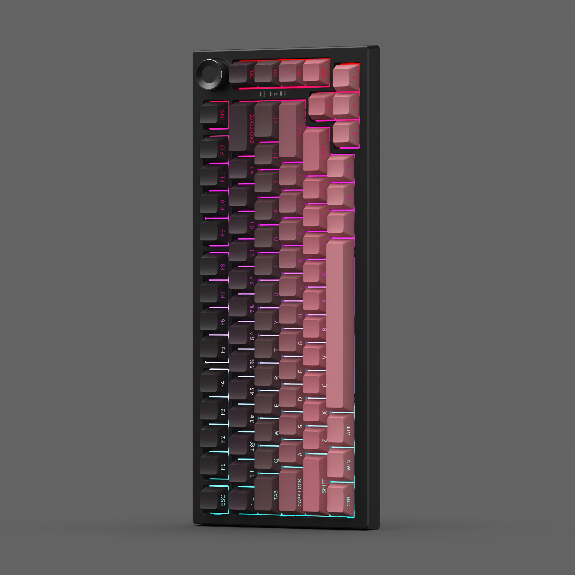 Axe de cheval blanc tri-mode rose mûre 8000mAh