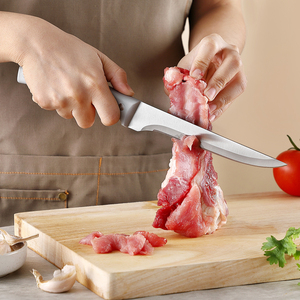 Little Cook <strong>Boning</strong> <strong>Knife</strong> Ergonomic No-slip Rubber <strong>Handle</strong> with Stainless Steel Sharp Edge for Meat Cutting Filet <strong>Knife</strong> - Product Image 3