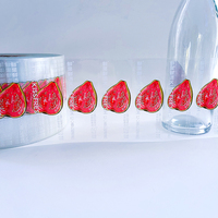 Autocollants de Scrapbook à impression transparente, étiquettes autocollantes imperméables et transparentes pour bouteille de parfum, cadeau, emballage en rouleau