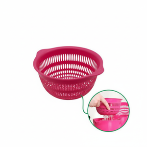 Inomata Coppo 17cm Pink <b>Colander</b> & <b>Strainer</b> - Product Image 1