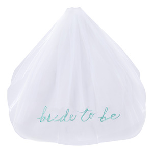 Voile brodé HLC pour future mariée, accessoires de décoration pour enterrement de vie de jeune fille, cadeau de fiançailles pour la mariée, bandeau - Product Image 4